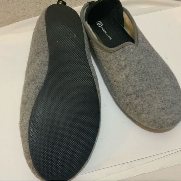 Mahabis Curve Classic Wool Slippers Size 45